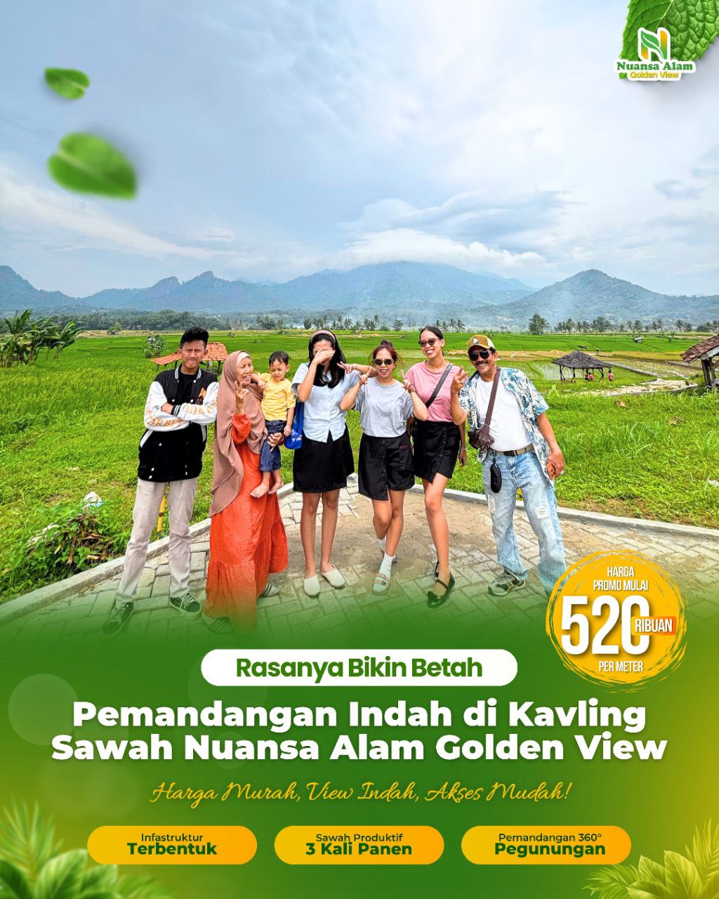 Jual Kavling Sawah Bogor Murah SHM Cuma 500 Ribuan Pinggir Jalan Raya - 085779009800 (10)
