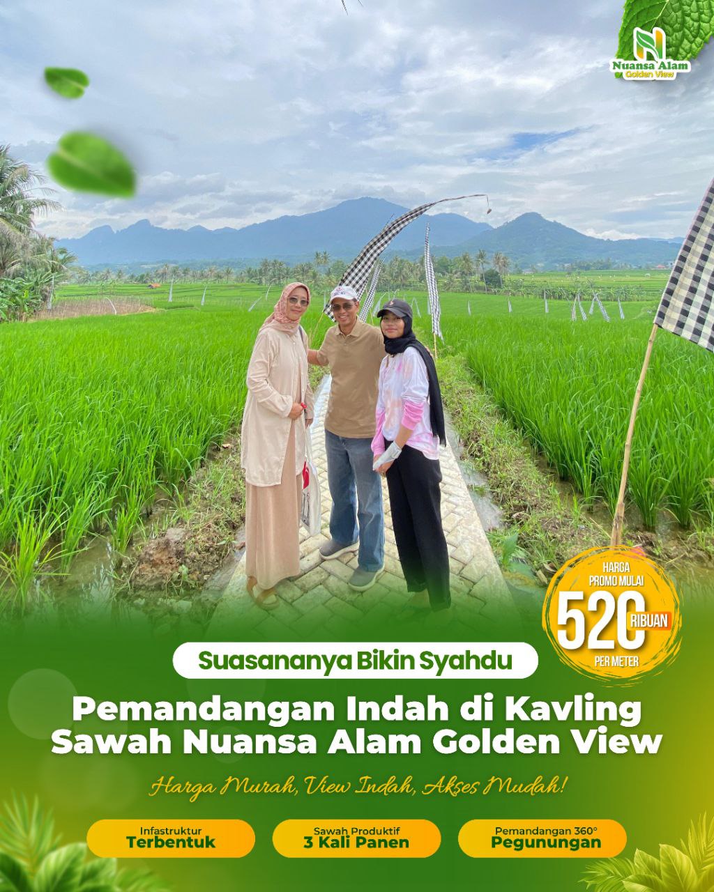 Jual Kavling Sawah Bogor Murah SHM Cuma 500 Ribuan Pinggir Jalan Raya - 085779009800 (4)