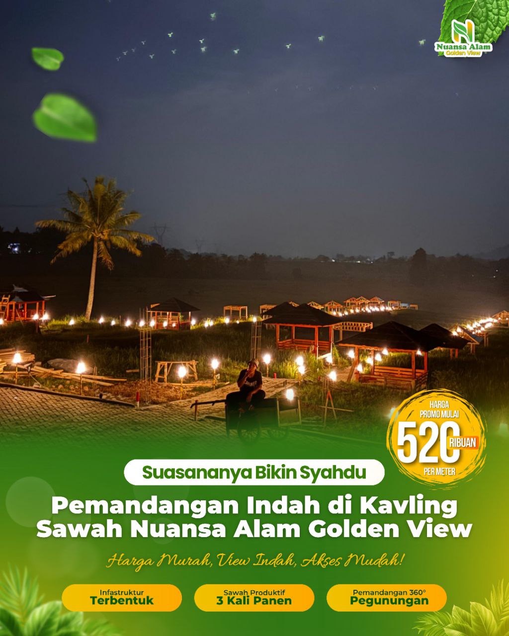 Jual Kavling Sawah Bogor Murah SHM Cuma 500 Ribuan Pinggir Jalan Raya - 085779009800 (7)