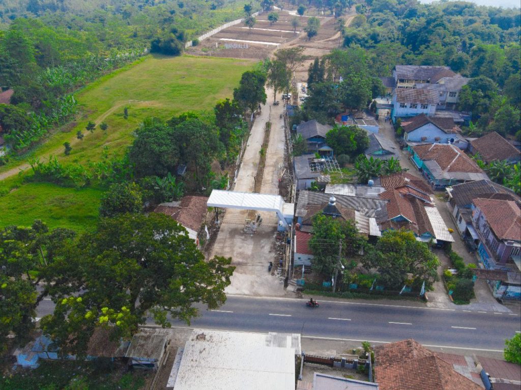 Lokasi Kavling Sawah SHM Pinggir Jalan Transyogi
